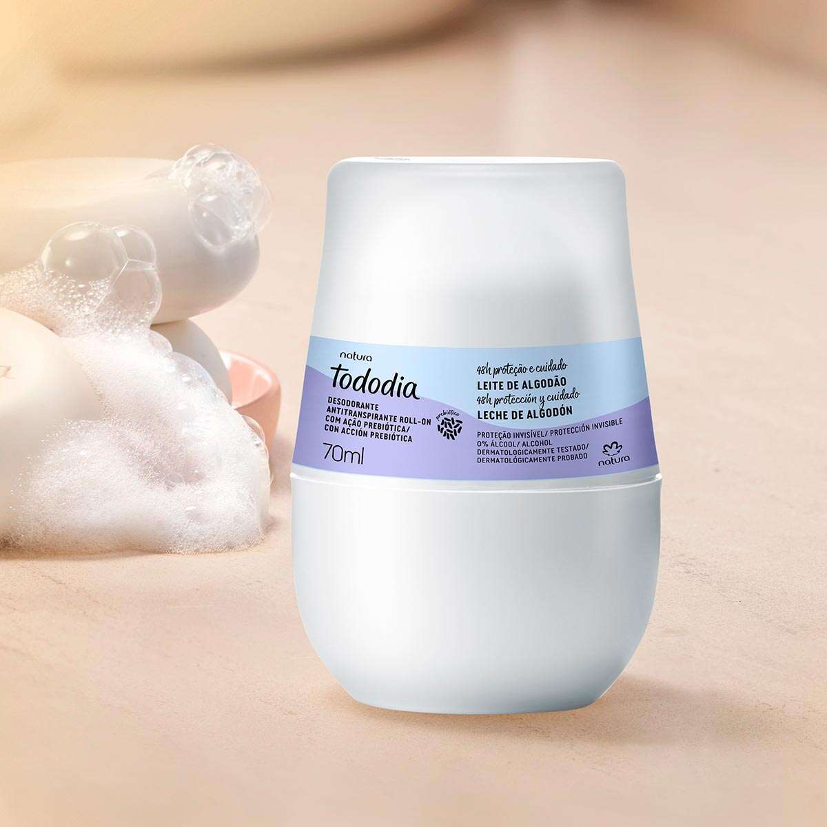 Tododia Roll-on Deodorant Cotton Milk 75ml