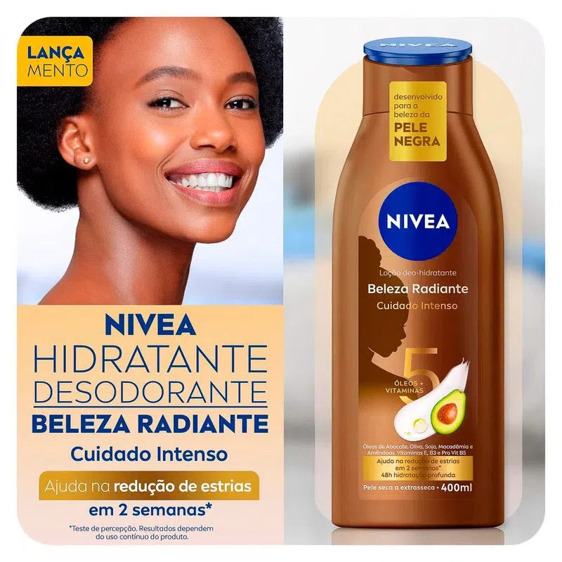 Nivea Radiant Beauty Intense Care Body Moisturising Cream 400ml