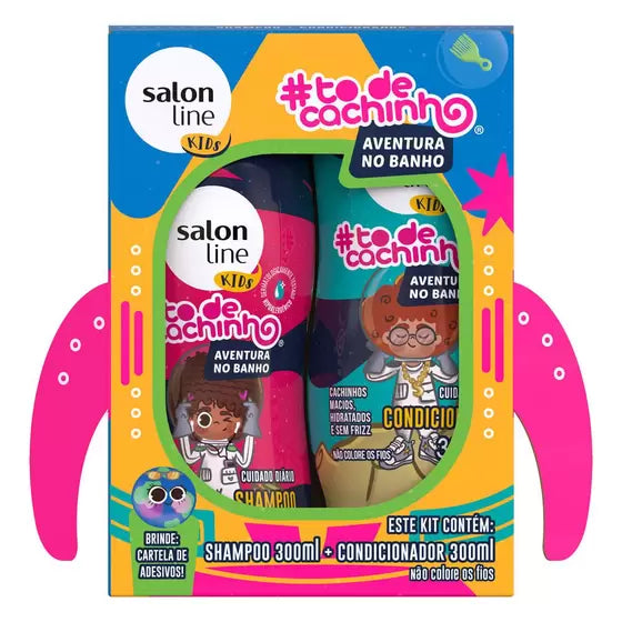 Todecachinho Kit Shampoo E Cond Kids Aventura Banho