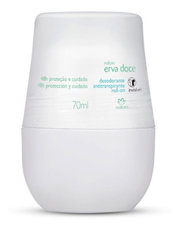 Erva Doce  Roll-On Antiperspirant Deodorant 70ml