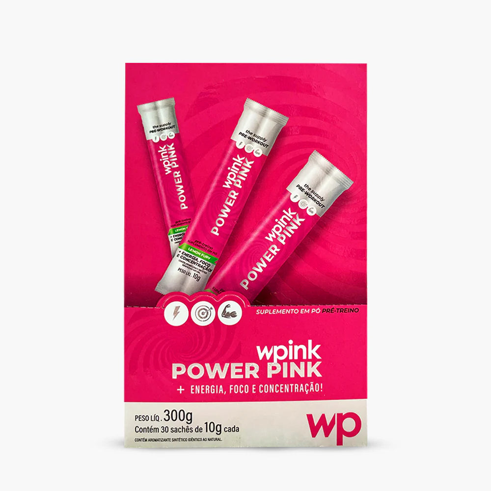 Power Pink de Limão - Pré-Treino – 300g