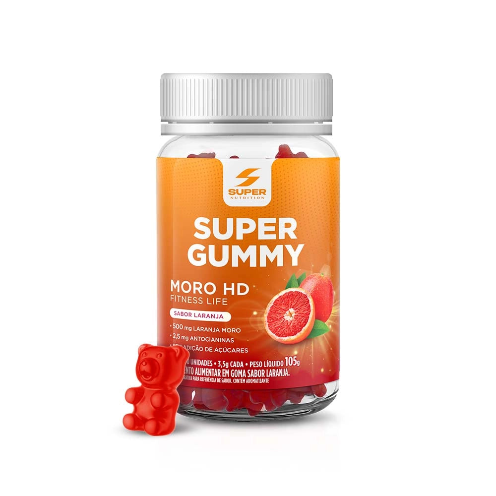 Super Gummy Moro HD 30 Gomas