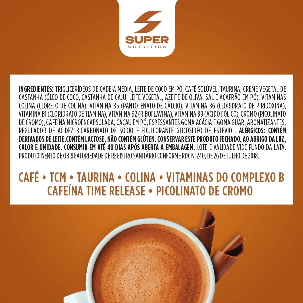 LANÇAMENTO Supercafé Desincoffee Chocolate Belga - 220g