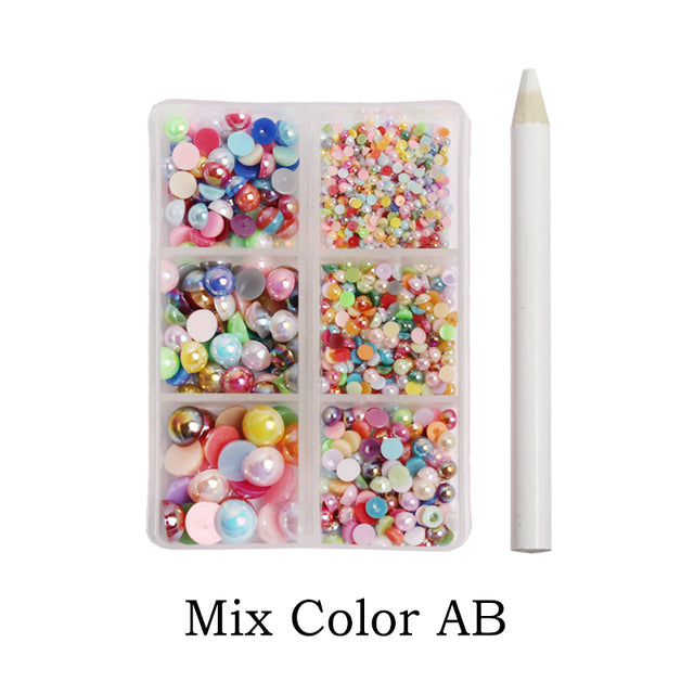 Mix Color Stone Kit - Box with 6 sizes