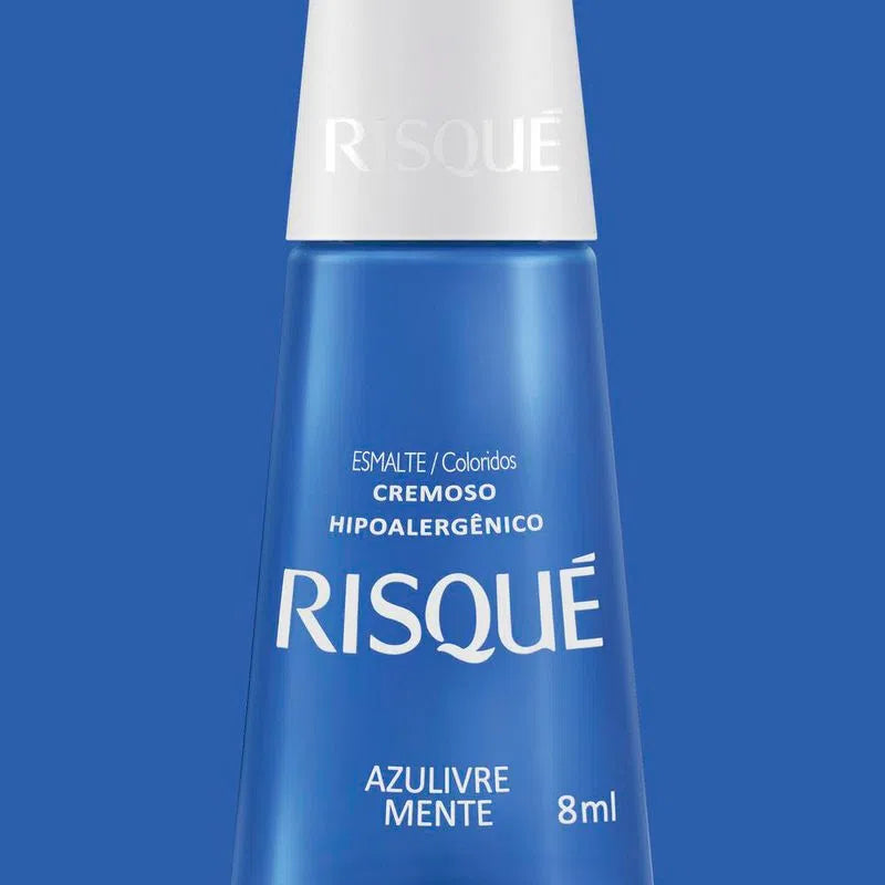 Nail Polish Risqué Coloridos Azulivremente 8ml