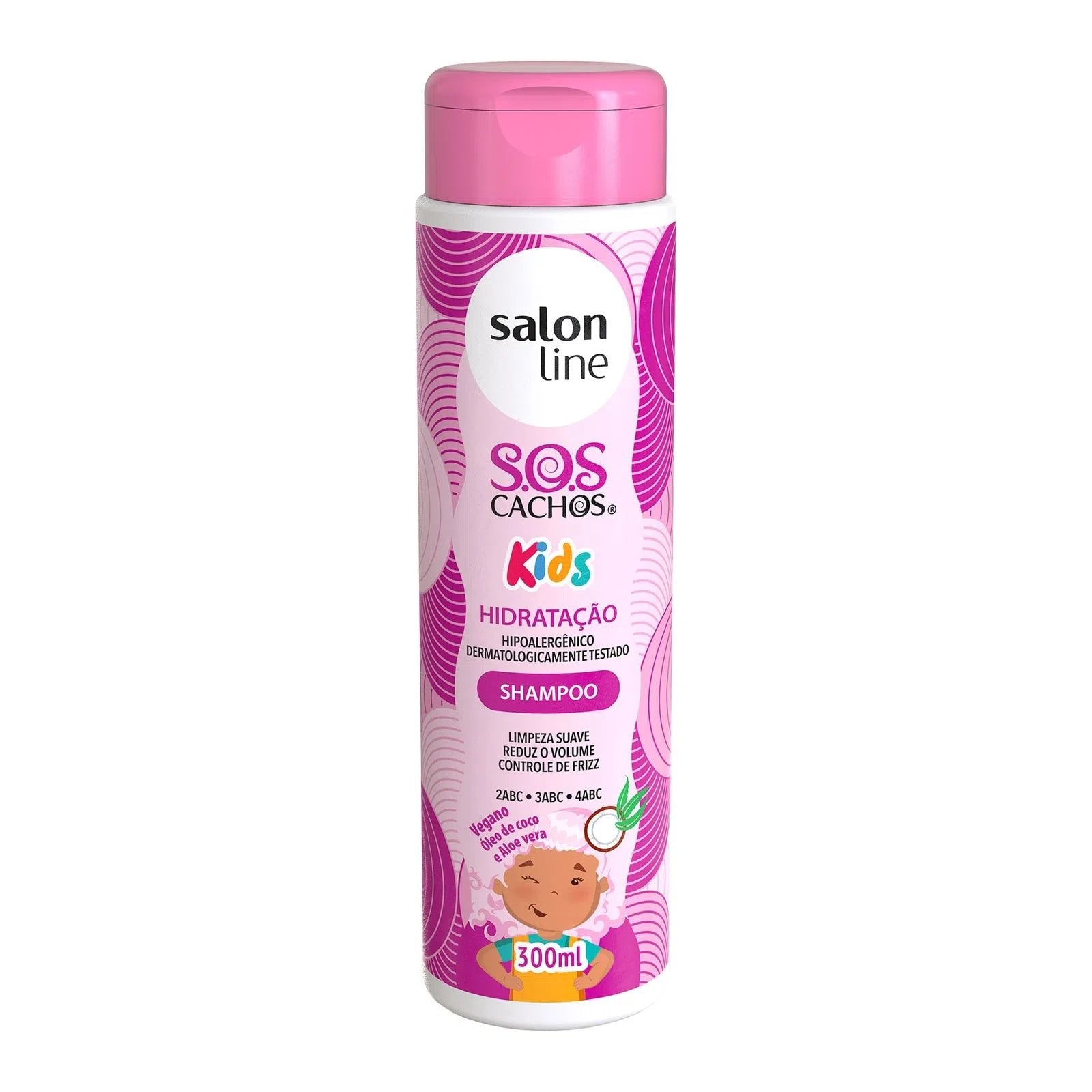 SOS Cachos Kids Hidratação Shampoo Salon Line 300ml