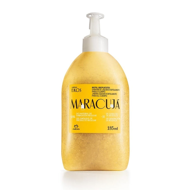 Ekos Refill Maracujá Exfoliating Liquid Soap