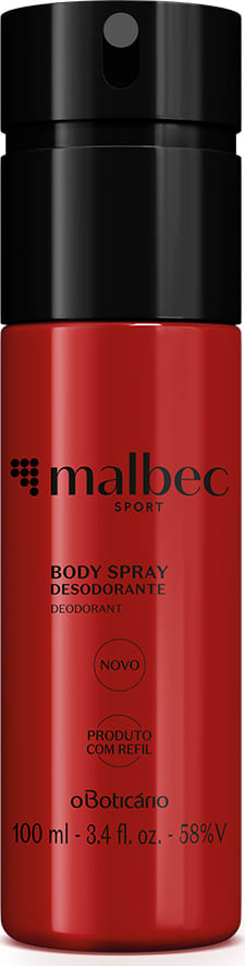Malbec Sport Body Spray Deodorant 100ml