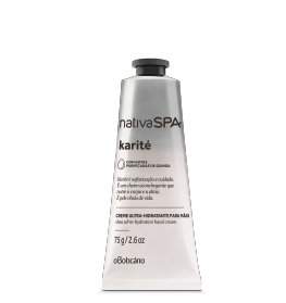 Nativa SPA Karité Moisturizing Hand Cream 75g - O Boticario 