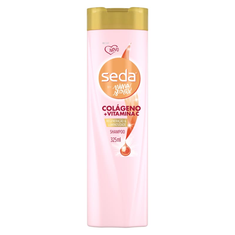 Shampoo Seda Colágeno + Vitamina C by Niina Secrets 325ml