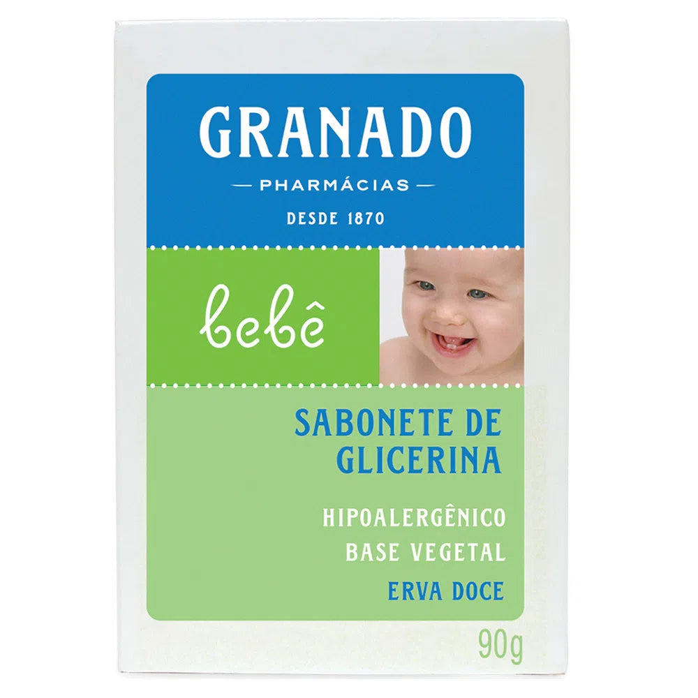 Granado Baby Fennel Glycerine Soap - 90g Erva Doce