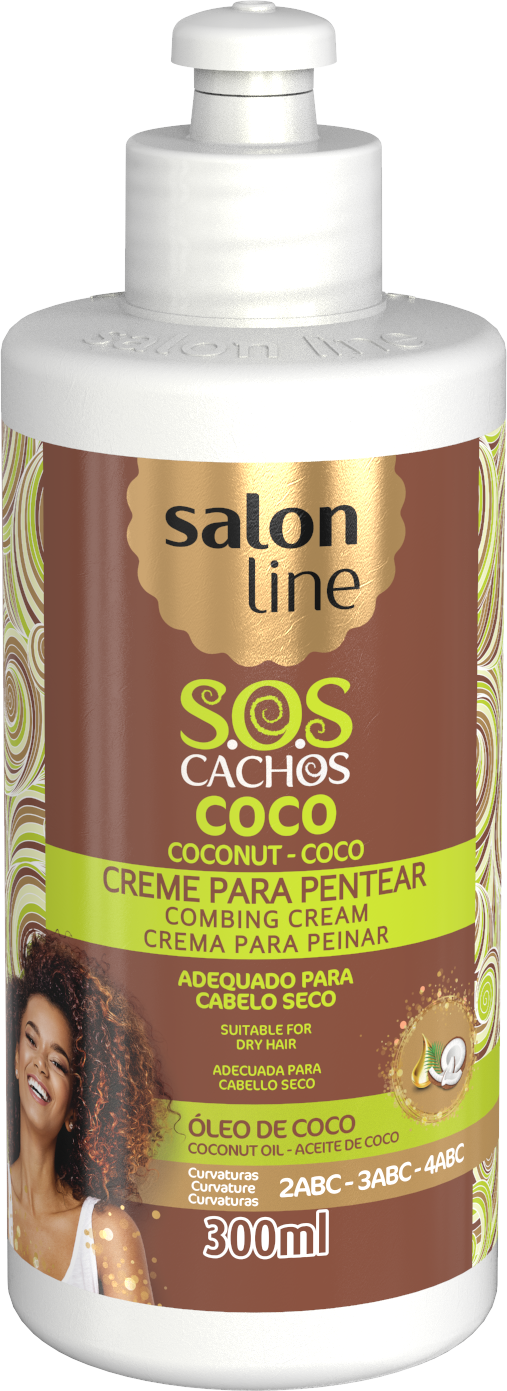 SOS Cachos Coco Tratamento Profundo Leave-in - 300ml