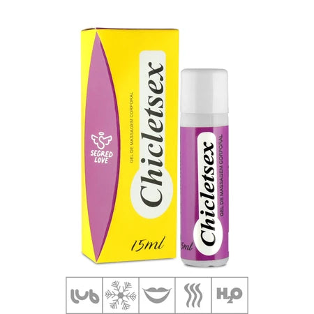 Chicletsex Kissable Lubricant 15ML (ST553) - Tutti-Frutti