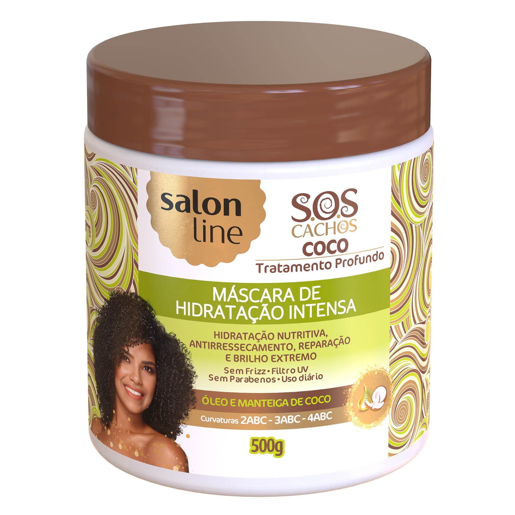 Salon Line SOS Cachos Coco Tratamento Profundo Hair Mask 500g