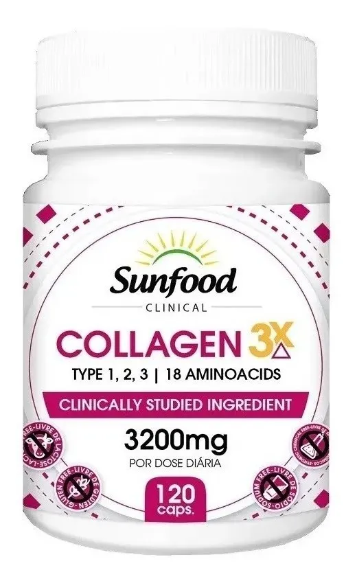 Collagen 3X 120 Caps Sunfood