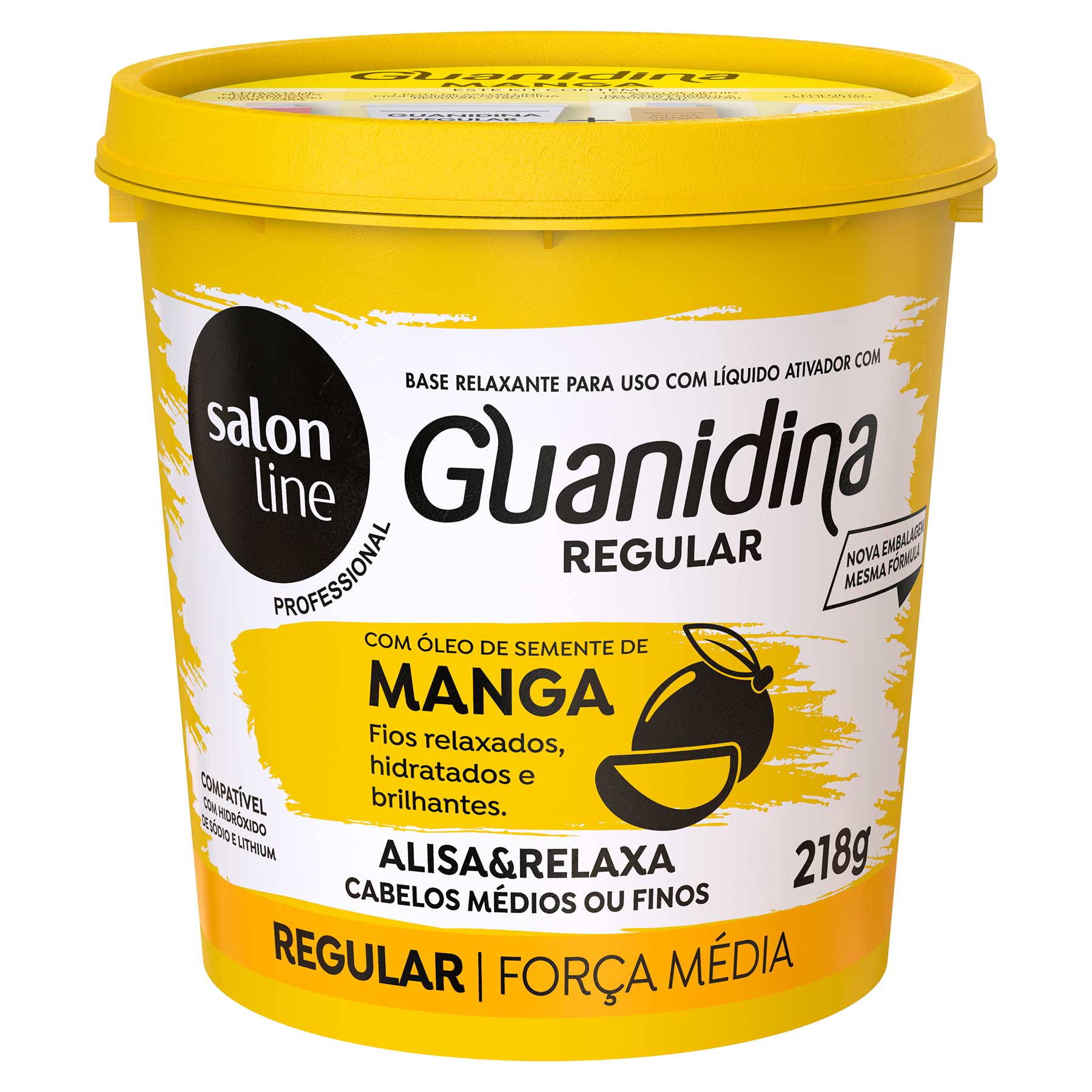 Guanidine Mango Seed Oil Smoothes and Relaxes Salon Line 218gr