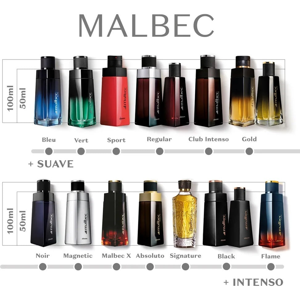 Malbec Magnetic Deodorant Cologne - 100 ml