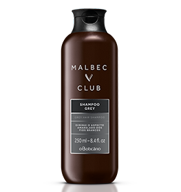 Malbec Shampoo Grey Club, 250 ml - O Boticario